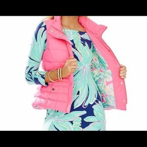 🌴 Lilly Pulitzer Isabelle Puffer Vest